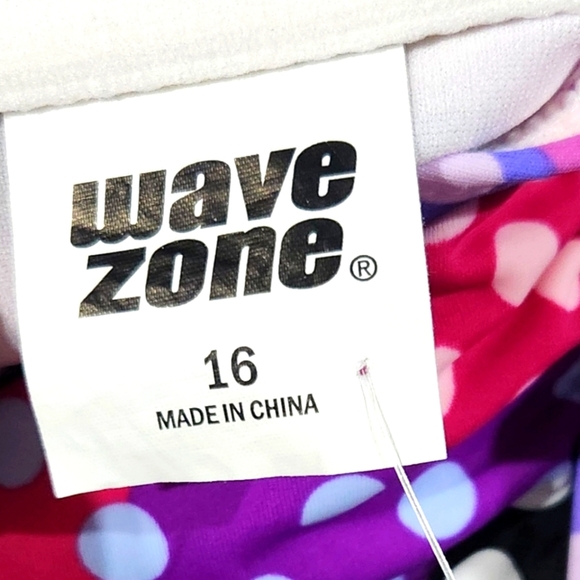 🛍 4/$20 🛍 Wave Zone Bikini Top Only Size 16 - Picture 6 of 7